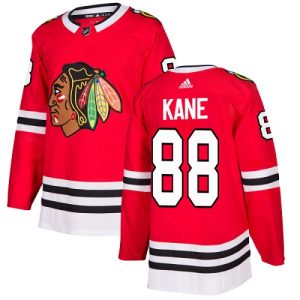 Barn NHL Chicago Blackhawks Tröjor Patrick Kane #88 Authentic Röd Hemma